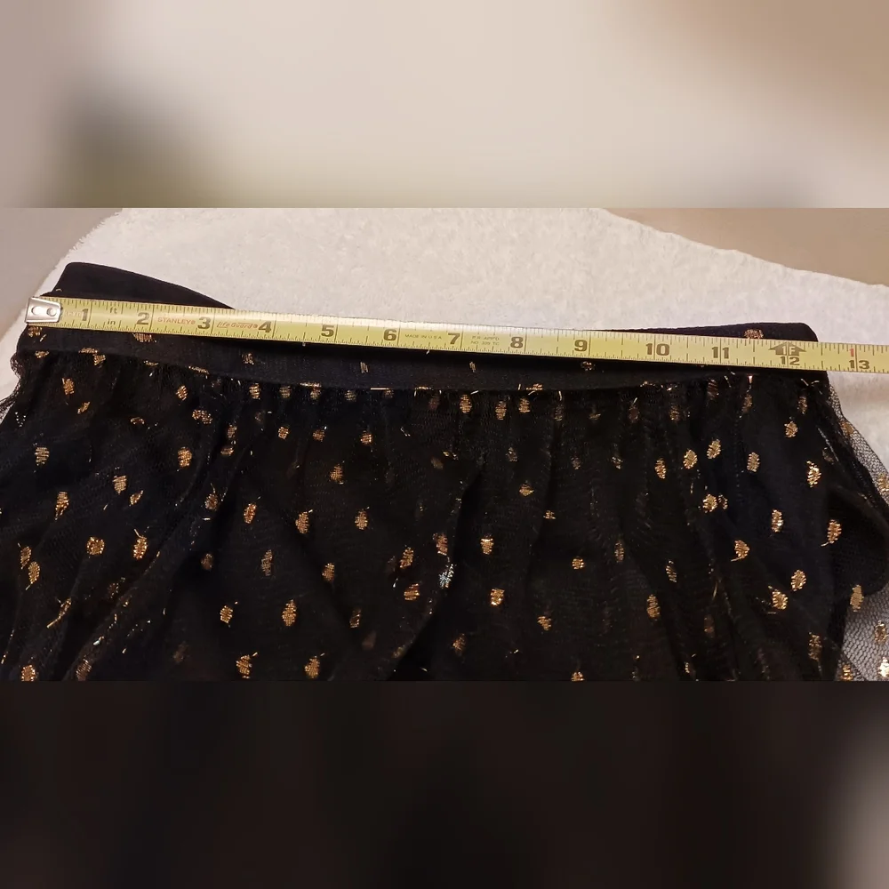Anthropologie Zelda Metallic Tulle Maxi Skirt by Eva Franco NWOT - Picture 9 of 12
